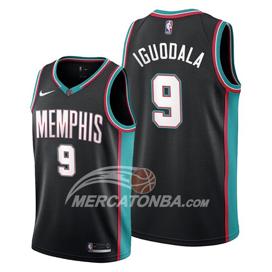 Maglia Memphis Grizzlies Andre Iguodala Classic 20th Season Nero